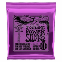 Ernie Ball 7-String Power Slinky Electric Guitar Strings 11 - 58 2620 