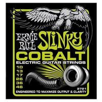 Ernie Ball 2721 Cobalt Regular Slinky  Electric Guitar Strings 10 - 46