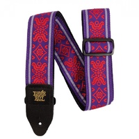 Ernie Ball 5330  Royal Flush Red Jacquard Strap -  Guitar Strap