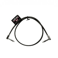 Ernie Ball Flat Ribbon Stereo Right Angle Patch Cable 24 inch