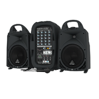 The Behringer Ultra-Compact 500-Watt 6-Channel Europort PPA500BT Compact PA