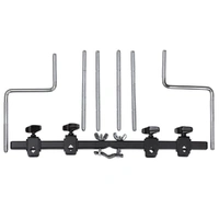 Pearl PPS-82 Accessory Rack 18" w/4 Straight Posts & 2 "Z" Suited for 3/8" Posts