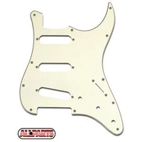 PRiMO Pickguard for ST - SSS Pickup - Parchment 3 Ply
