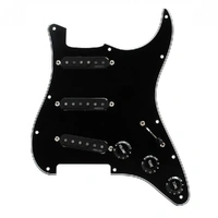 Fishman Fluence Stratocaster Loaded Pickguard - Black