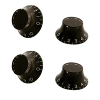 Gibson Gear PRHK-010 Top Hat  knobs (4) / Black