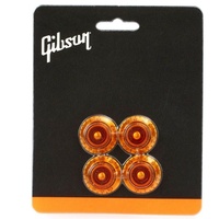 Gibson Gear PRHK-030 Top Hat  knobs (4) / Vintage Amber