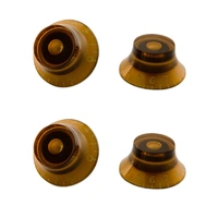 Gibson Gear PRHK-030 Top Hat  knobs (4) / Vintage Amber