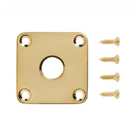Gibson Les Paul Jack Plate Output JACK PLATE - GOLD