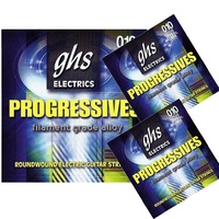 3 sets GHS Progressives PRL Filament Grade Alloy Electric Guitar Strings 10 - 46