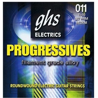 GHS Strings Progressives Set Electric Guitar Strings -Medium  11-50 - PRM