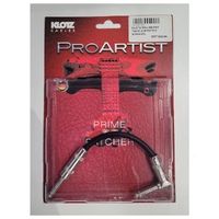 Klotz Pro Artist 15cm Patch Cable - Straight to Angle - Low Capacitance