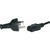 PS4105 - 3pin Mains Plug to IEC C13 Female - 5.0m