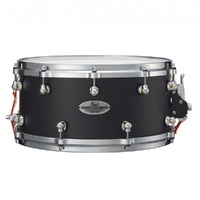 Pearl Dennis Chambers Signature Snare Drum - 6.5 inches x 14 inches, Matte Black
