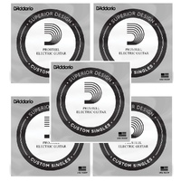 5 x D'Addario PSG026 ProSteels Electric Guitar  One Single String, .026  Wound