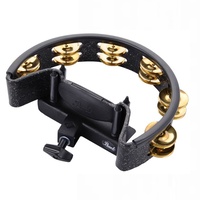 Pearl PTM-10GH PTM Tambourine Gold Brass Jingles With Quick Mount Holder