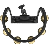 Pearl PTM-10GHX PTM Tambourine Gold Brass Jingles With Quick Mount Holder