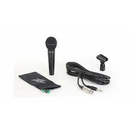 Peavey PVi 100 Dynamic Microphone w/ Quarter Inch Jack Cable and mic clip