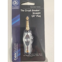 D'addario Planet Waves 1/4" Circuit Breaker plug - Straight