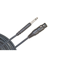 D'Addario Classic Series Unbalanced Microphone Cable, XLR-to-1/4-inch, 25 feet