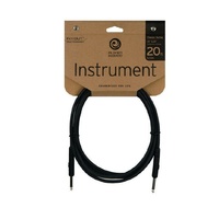 D'addario Planet Waves 20ft Classic Series 1/4" Instrument Cable  Straight plugs
