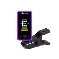 D'Addario Accessories Eclipse Headstock Tuner, Purple Planet Waves PW-CT-17PR