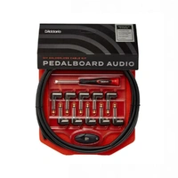 D'Addario DIY Solderless Guitar Pedalboard Cable Kit Patch PW-GPKIT-10