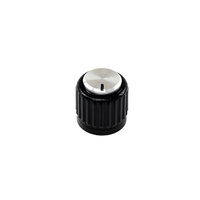 D'Addario LokNob Large - Black/Silver