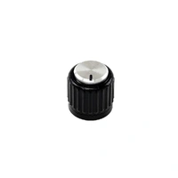 D'Addario LokNob Large - Black/Silver