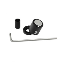 D'Addario LokNob Pro Small - Black/Silver