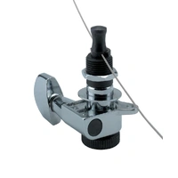 D'Addario Auto-Trim Tuning Machines, 6 In-Line setup, Chrome