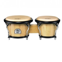 Pearl PWB-67-511 Primero Series Light Lardware Bongos 6in + 7in Natural Lacquer