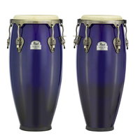 Pearl  Primero Pro Series Wood Conga Set 10in & 11in Midnight Fade