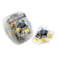 D'Addario Comfort Fit Foam Ear Plugs, 100 Pair in Fishbowl Display