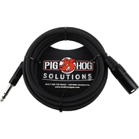 Pig Hog 8mm High Performance Microphone Cable, 10ft XLR to XLR
