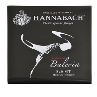 Hannabach Classical Set Buleria Flamenco 826MT Medium Tension 