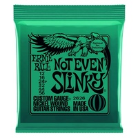 Ernie Ball Not Even Slinky Nickel Wound Set, .012 - .056 Electric Guitar Strings