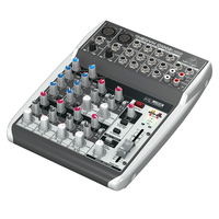 The Behringer Premium 10-Input 2-Bus XENYX Q1002USB Mixer With Mic Preamp