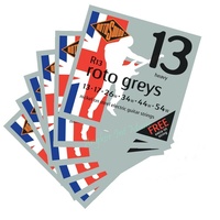 6 Sets Rotosound Roto Greys Heavy Electric Guitar Strings 13 - 54 R13 Extra E 