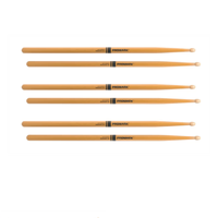 Promark Rebound 5A ActiveGrip Clear Drumsticks 1 Pair