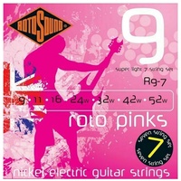 Rotosound  R9 -7 String Super Light 7-String Electric Guitar Strings 9 - 52