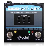 Radial BigShot ABY True-bypass Switch Pedal A/B/Y Switching Pedal