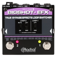 Radial BigShot EFX Effects Loop Switcher Guitar effects Pedal