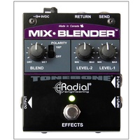 Radial Mix-Blender Dual Instrument Buffer, Mixer, and FX Loop Interface
