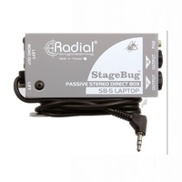 Radial StageBug SB-5 1-channel Passive Laptop Direct Box
