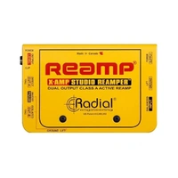 Radial X-Amp 2-channel Active Re-Amping Device Dual Output PSU Inc