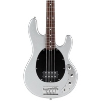 Sterling by Music Man RAY34CA Classic Electric Bass Guitar Silver Metallic SALE