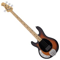Sterling by Music Man Ray4 Bass H Left Handed MN, Vintage Sunburst