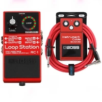 Boss RC-1 Loop Station Looper Guitar Effects Pedal with Instrument Cable