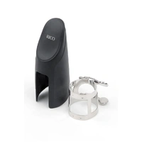 Rico Ligature & Cap, Bb Clarinet, Nickel