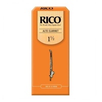 Ddaddario Woodwinds Alto Clarinet Reeds, Strength 1.5, 25-pack RDA2515